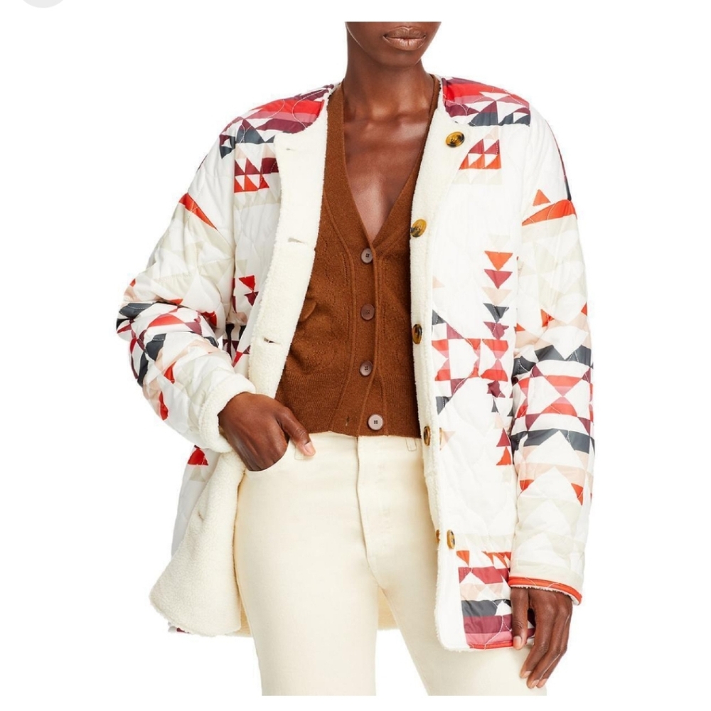 Aqua+Pendleton Reversible Jacket